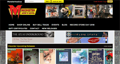 Desktop Screenshot of monstermusicsc.com